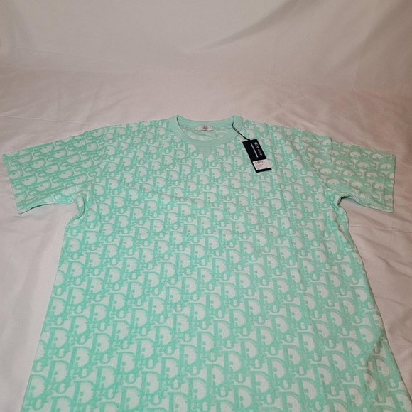 Dior Other - Mint Green Dior Oblique T Shirt